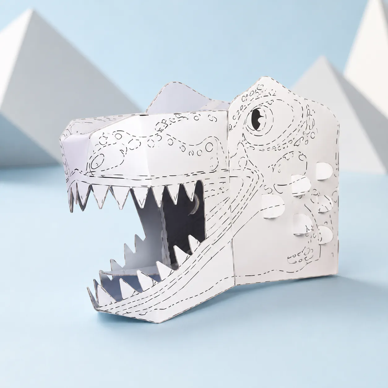 Coloring T-Rex, Wearable mask