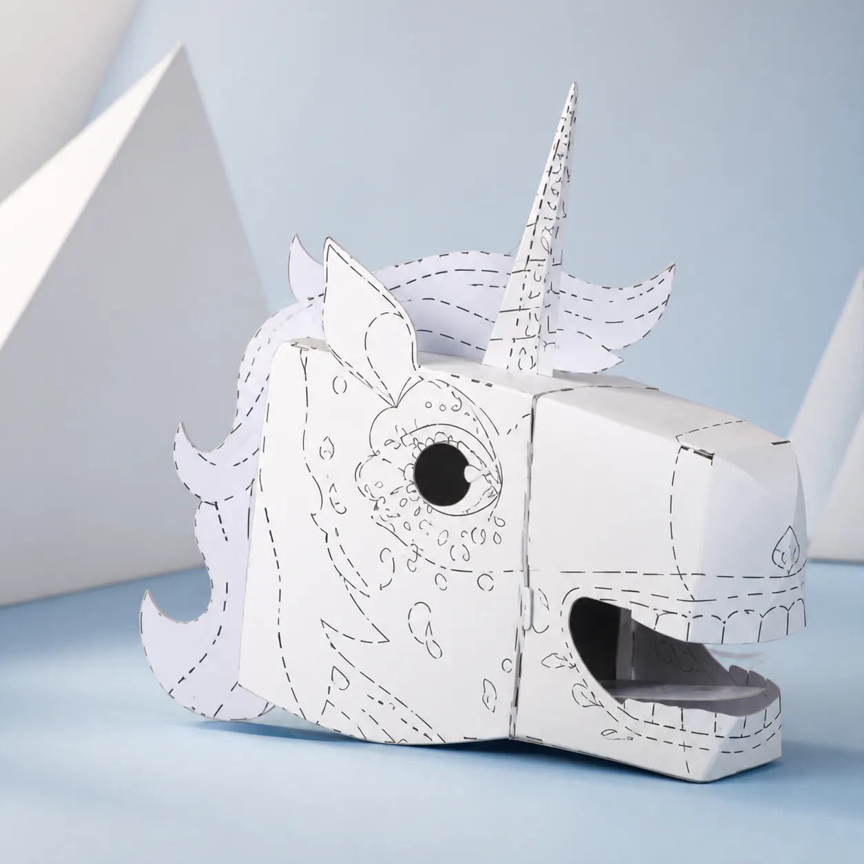 Coloring Unicorn, Wearable mask