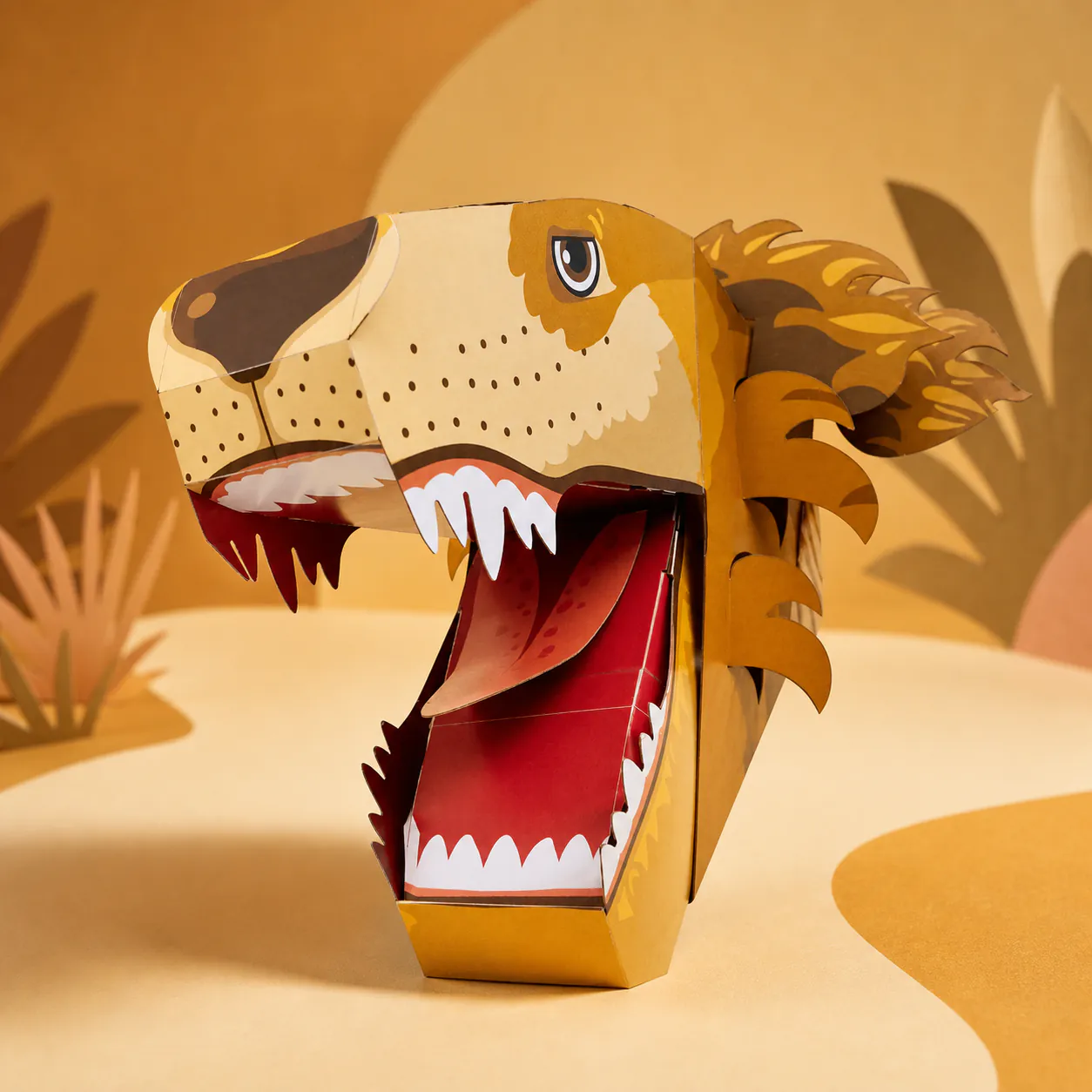 Lion, Hand puppet