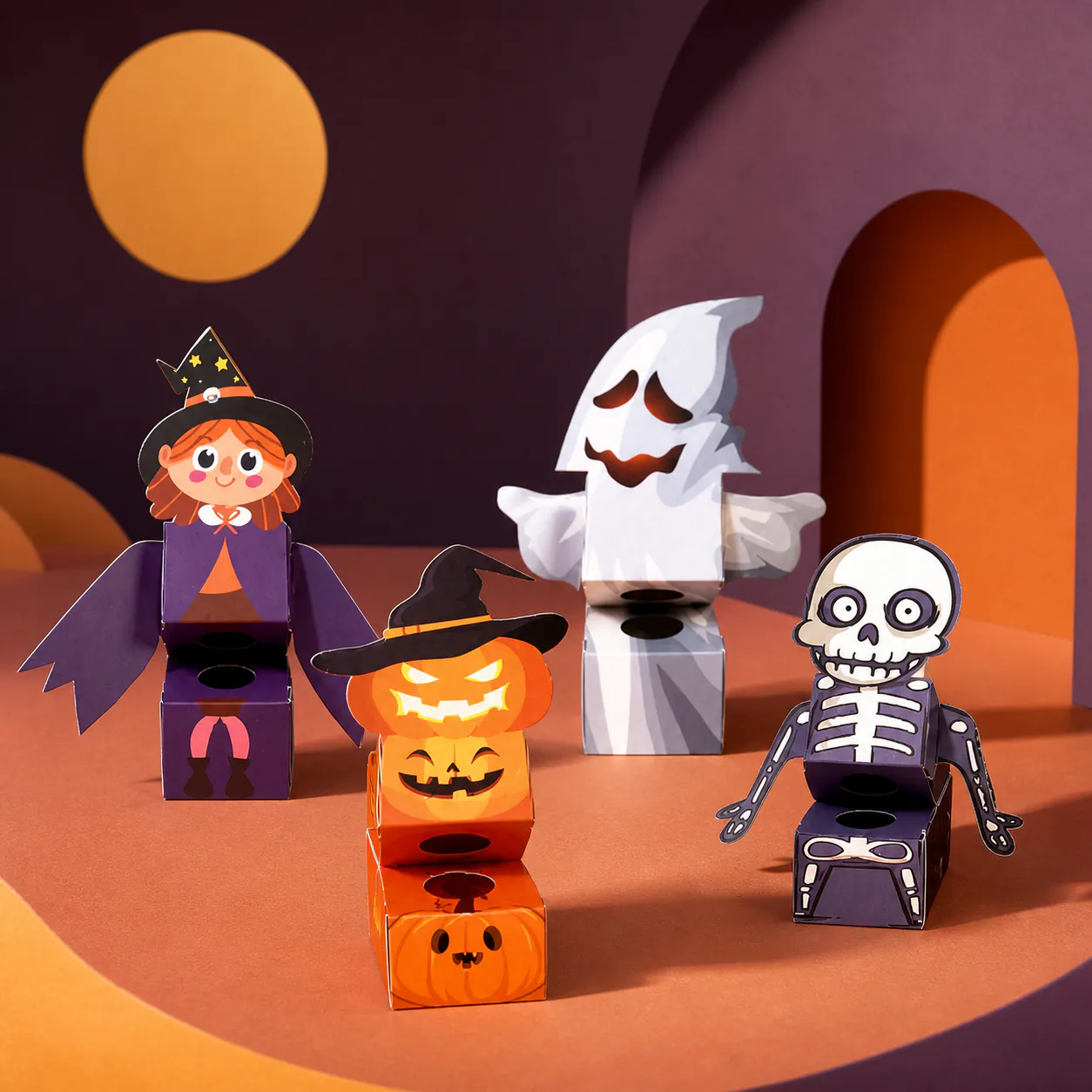 Halloween Kit, Finger puppet kit