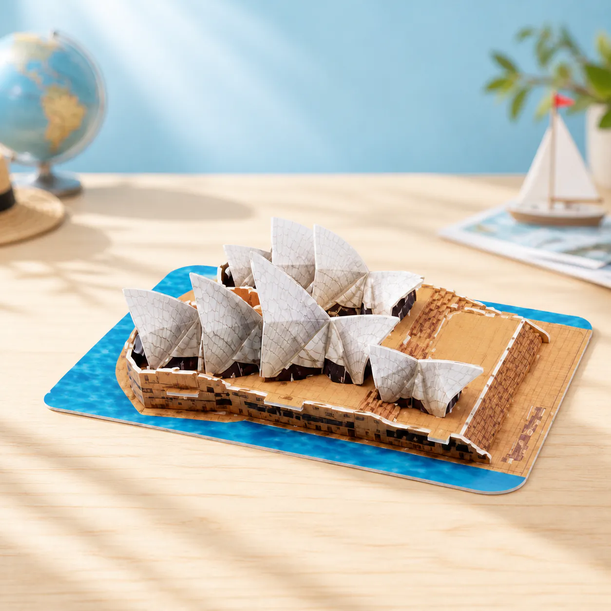 Opera House mini, an assembled flat-piece product example